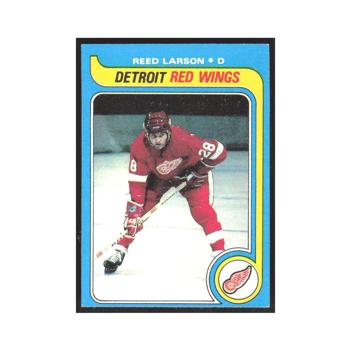 1979 Topps Reed Larson Detroit Red Wings #213