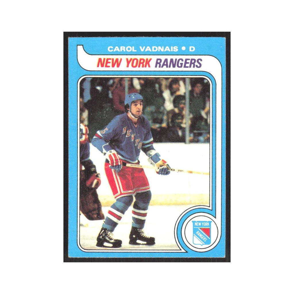 1979 Topps Carol Vadnais New York Rangers #145