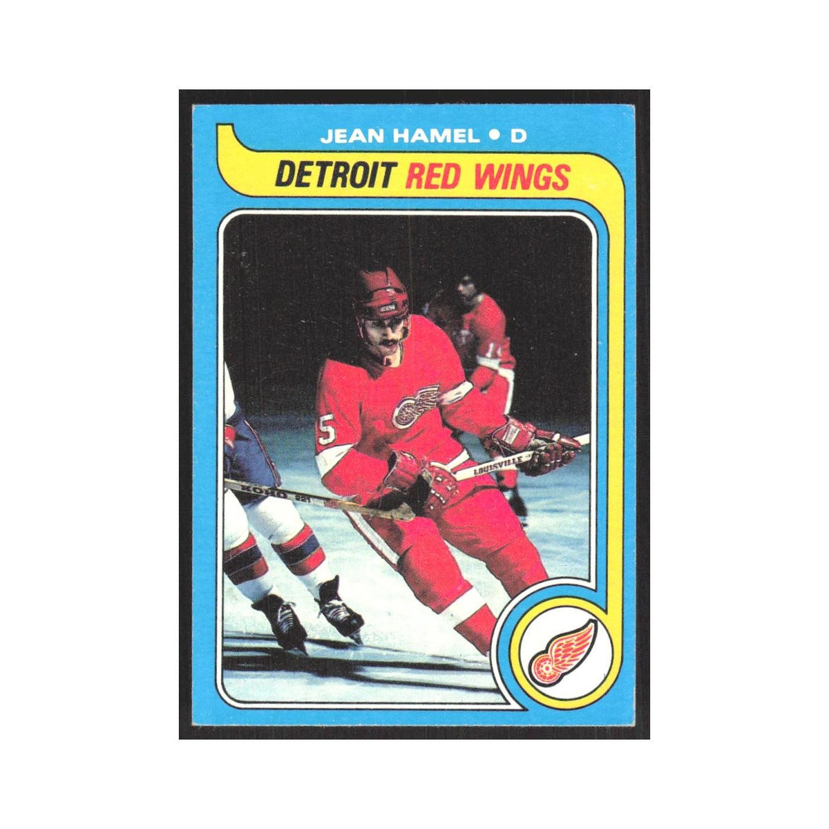 1979 Topps Jean Hamel Detroit Red Wings #262