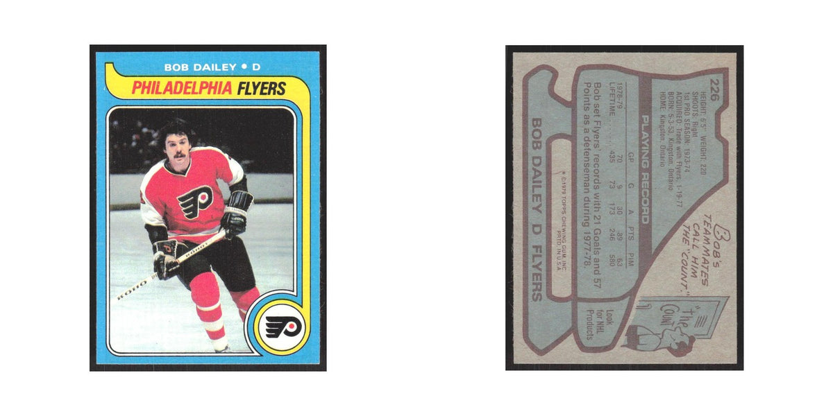 1979 Topps Bob Dailey Philadelphia Flyers #226