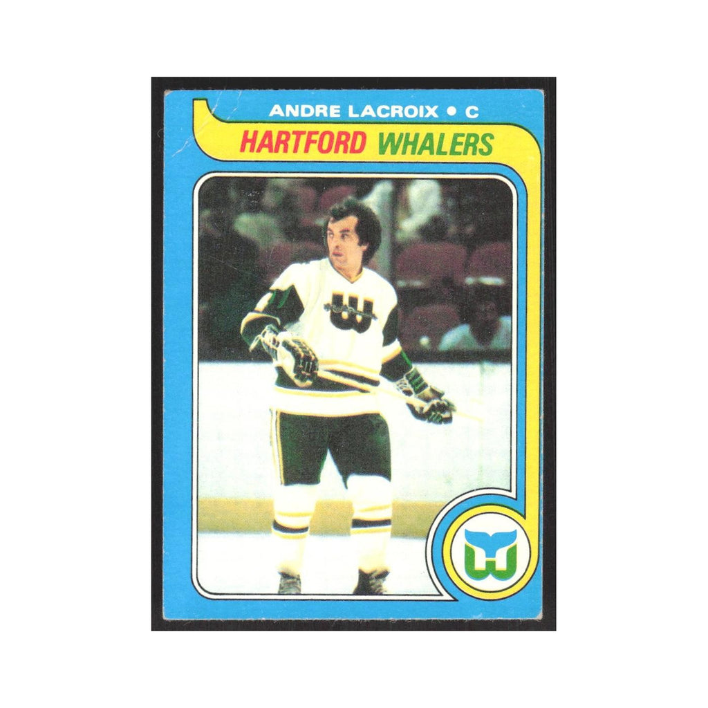 1979 Topps Andre Lacroix Hartford Whalers #107