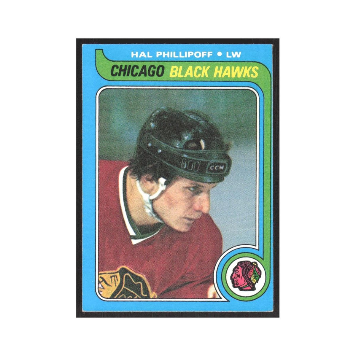 1979 Topps Hal Phillipoff Chicago Blackhawks #6