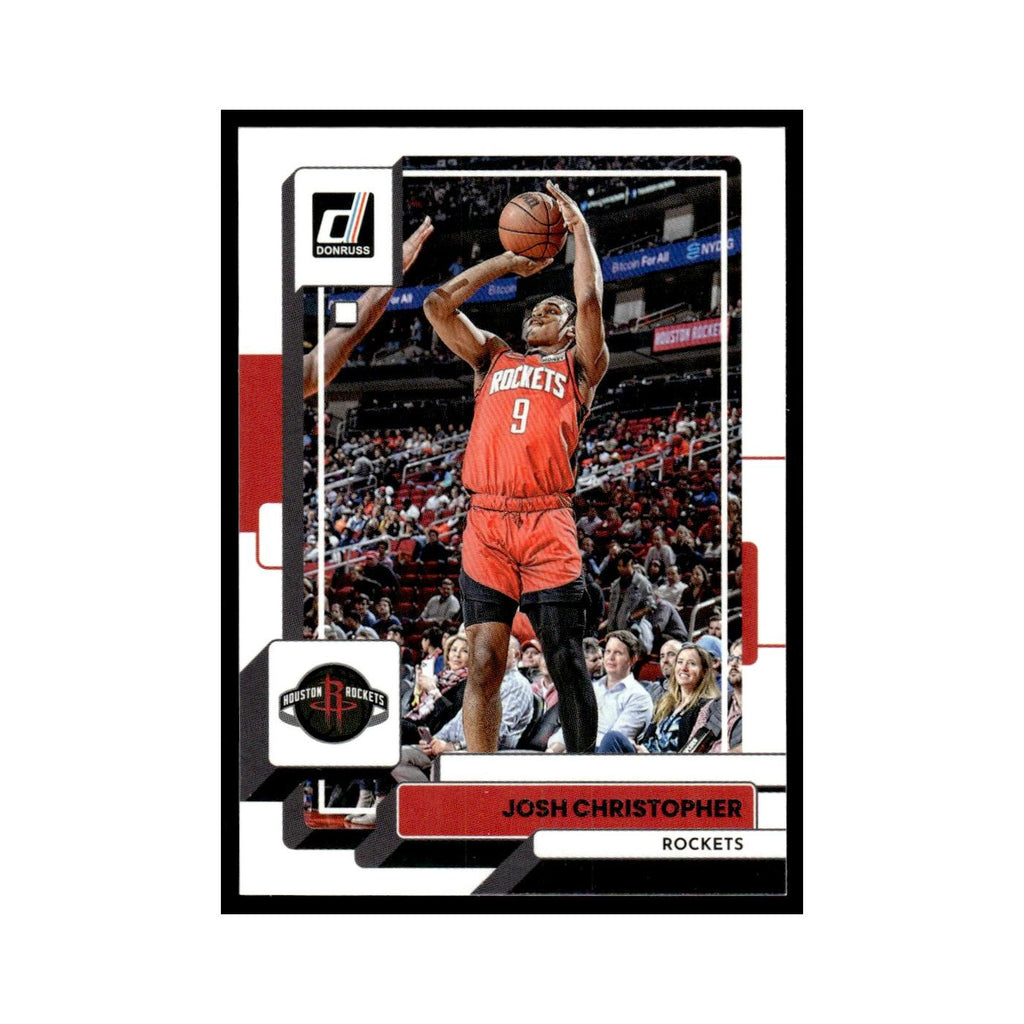 Josh Christopher 2022 Donruss #154 Houston Rockets Basketball Card NM