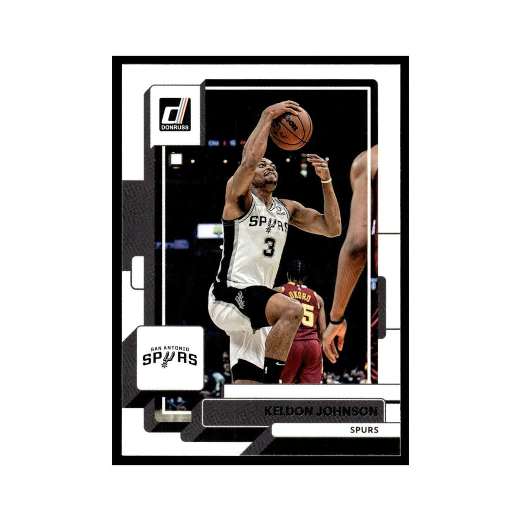 Keldon Johnson 2022 Donruss #169 San Antonio Spurs Basketball Card NM