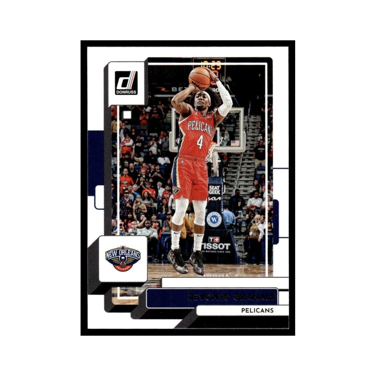 Devonte' Graham 2022 Donruss #166 New Orleans Pelicans Basketball Card NM