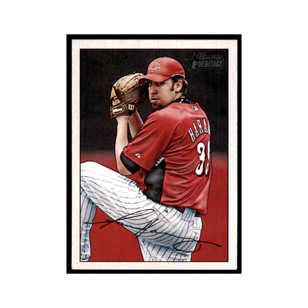2007 Bowman Heritage Aaron Harang Baseball Cards #102