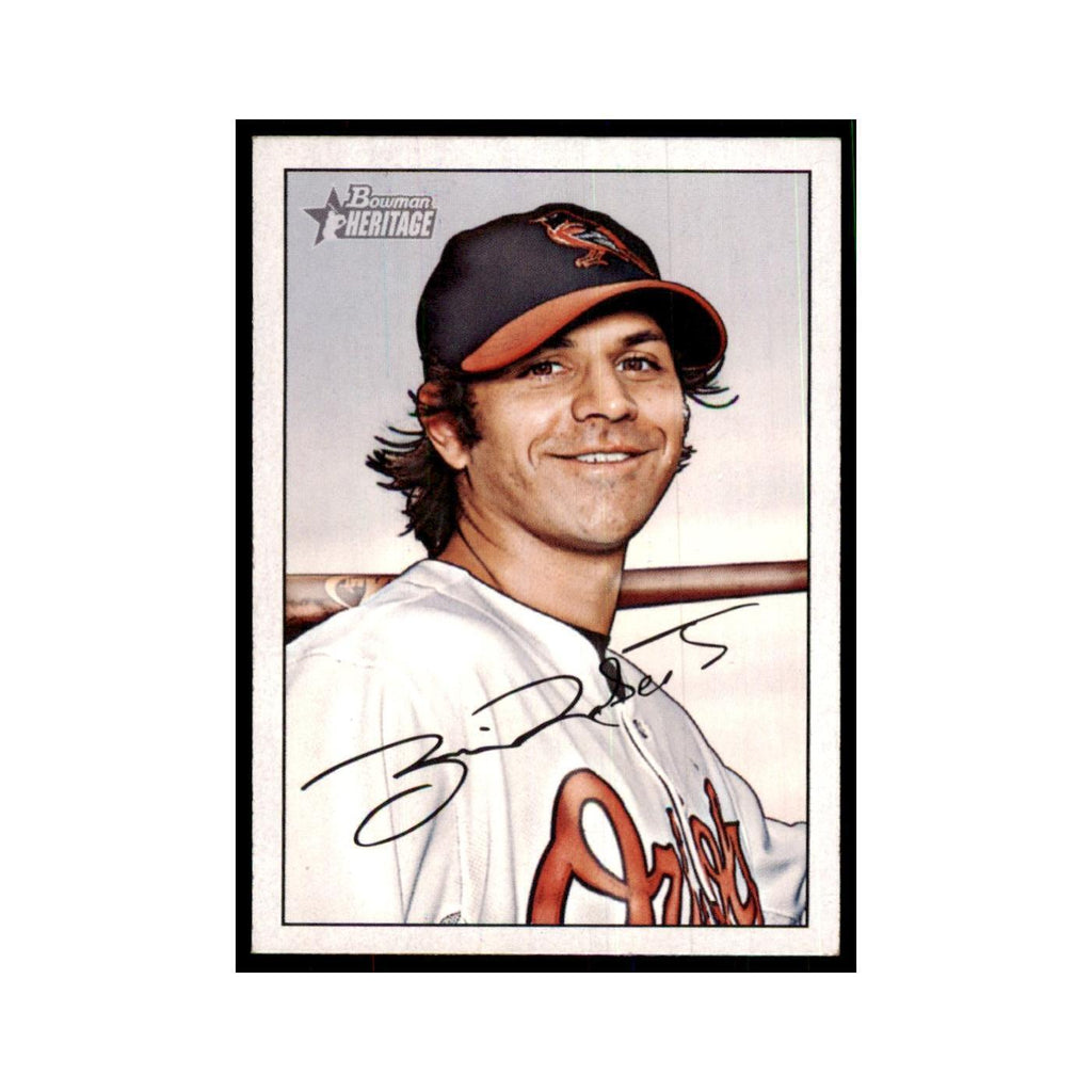 2007 Bowman Heritage Brian Roberts Baseball Cards #11