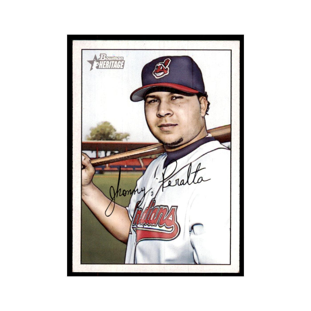 2007 Bowman Heritage Jhonny Peralta Baseball Cards #171
