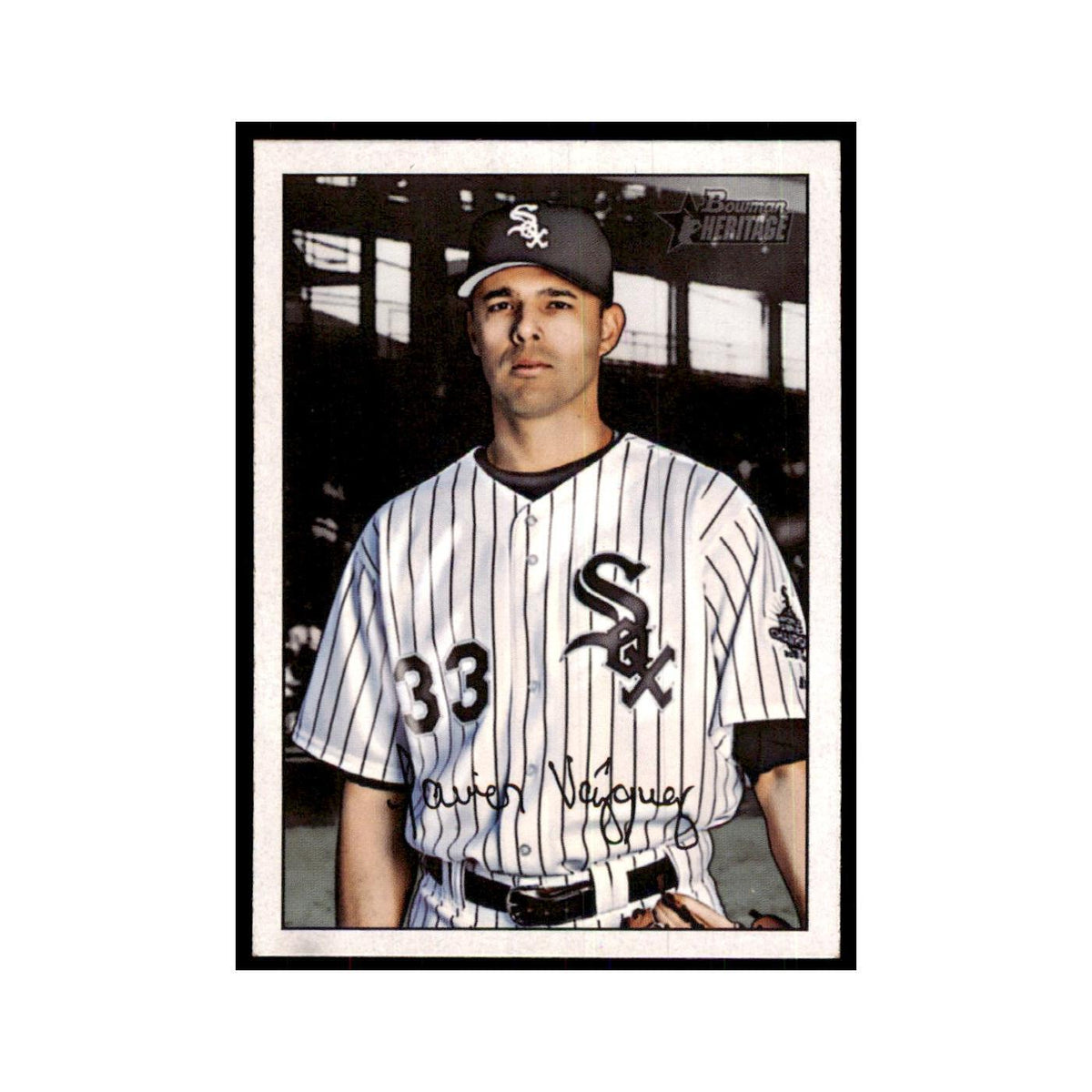 2007 Bowman Heritage Javier Vazquez Baseball Cards #29