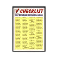 2007 Bowman Heritage Checklist 2 of 3 Baseball Cards #2 OF 3