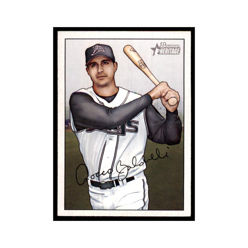 2007 Bowman Heritage Rocco Baldelli Baseball Cards #135