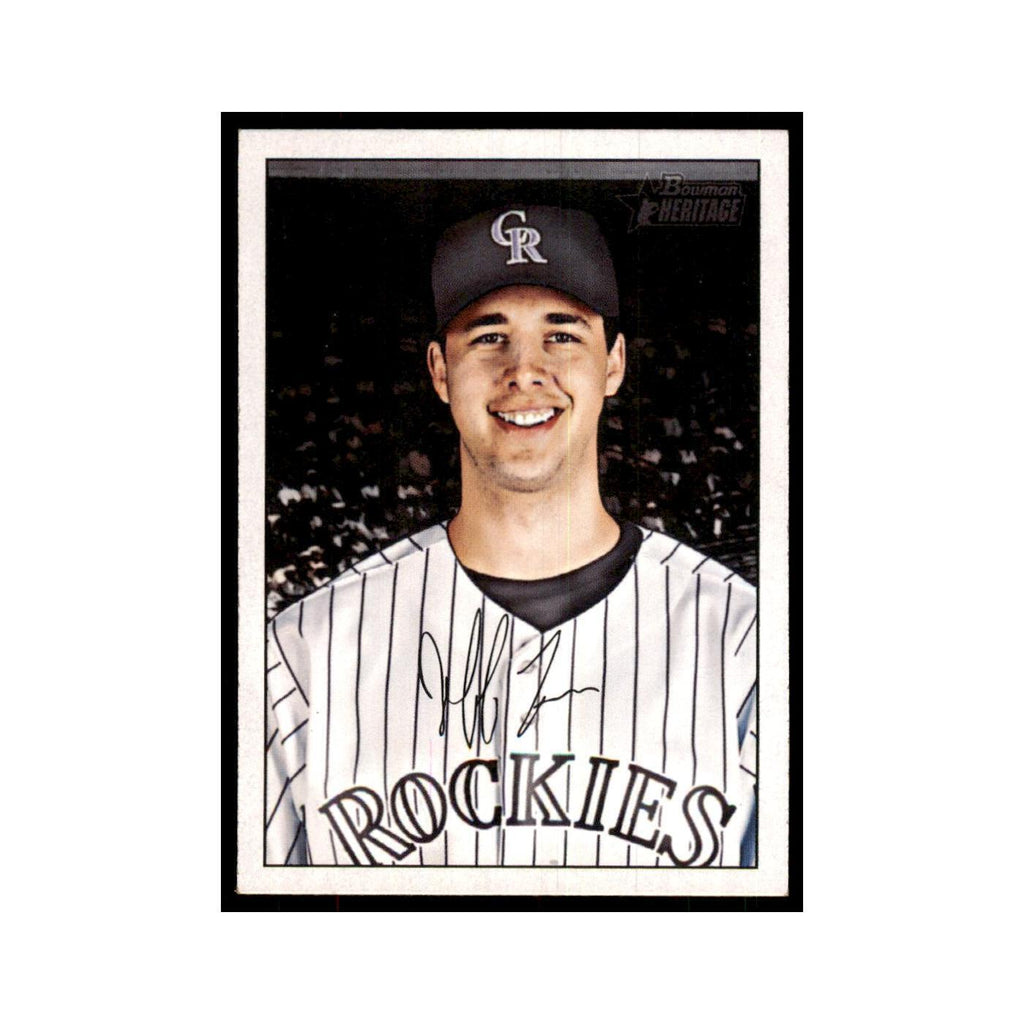 2007 Bowman Heritage Jeff Francis Baseball Cards #43