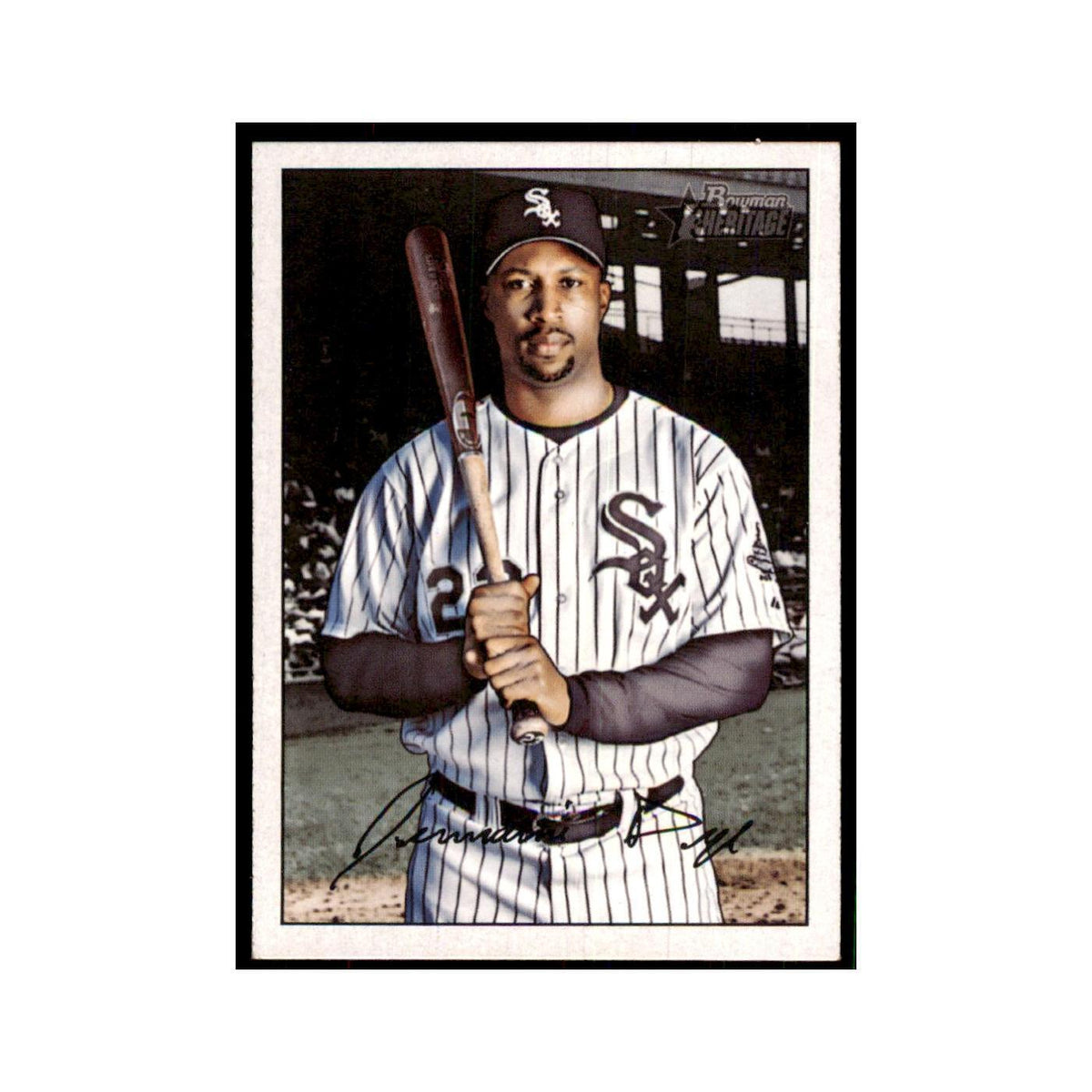 2007 Bowman Heritage Jermaine Dye Baseball Cards #10
