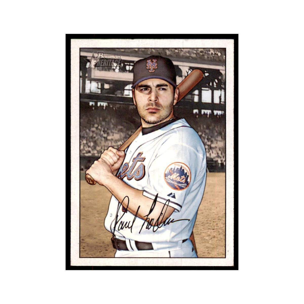 2007 Bowman Heritage Paul Lo Duca Baseball Cards #36