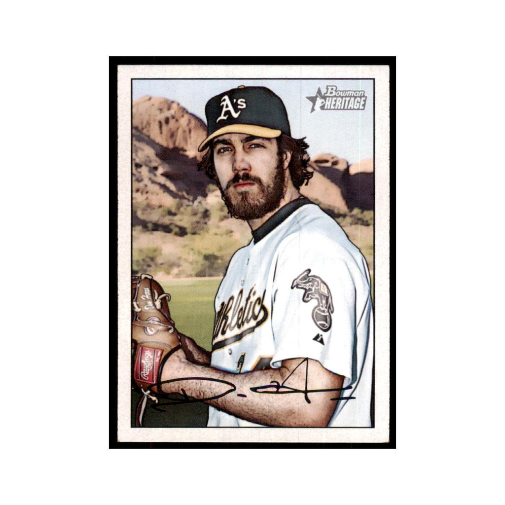 2007 Bowman Heritage Dan Haren Baseball Cards #98