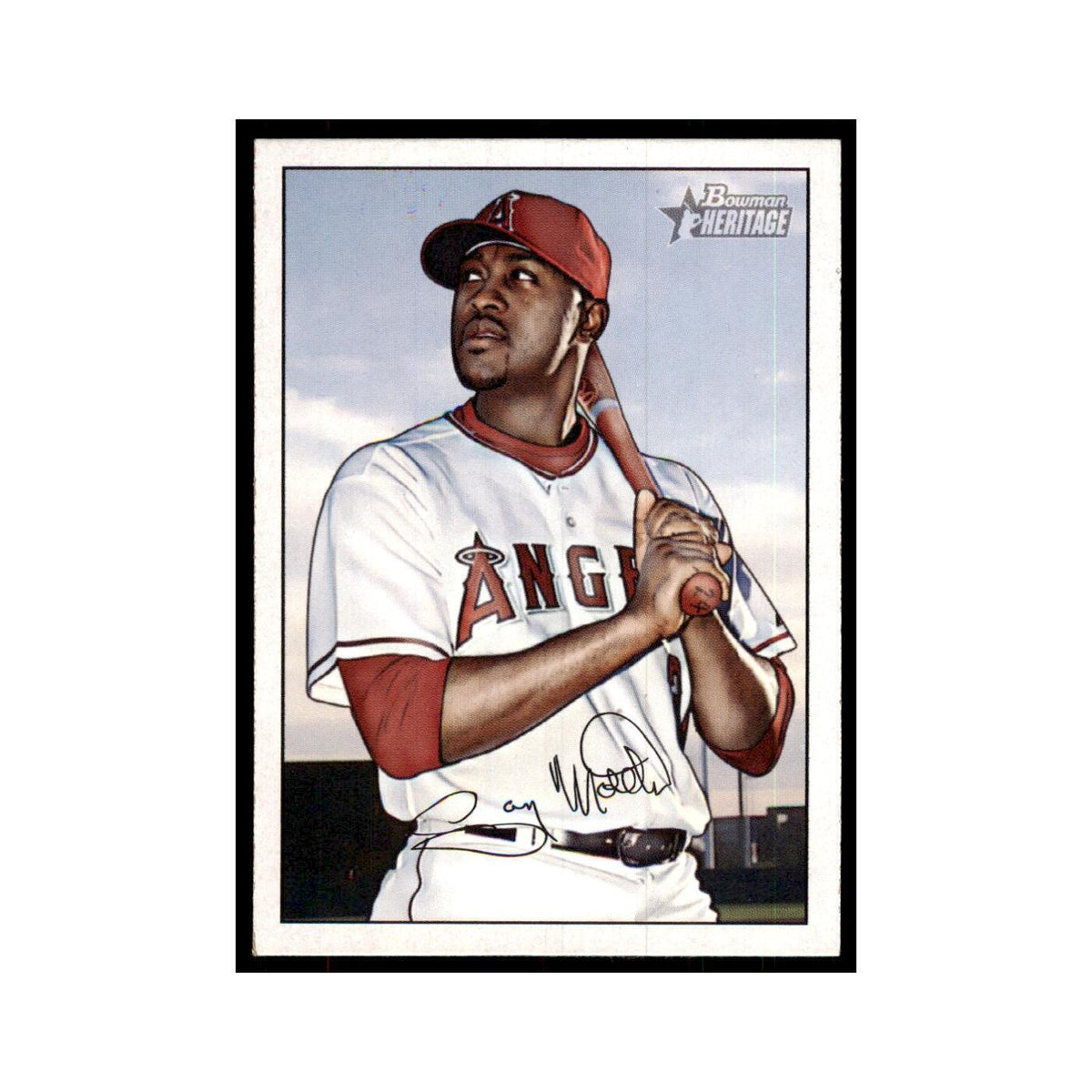 2007 Bowman Heritage Gary Matthews Baseball Cards #71