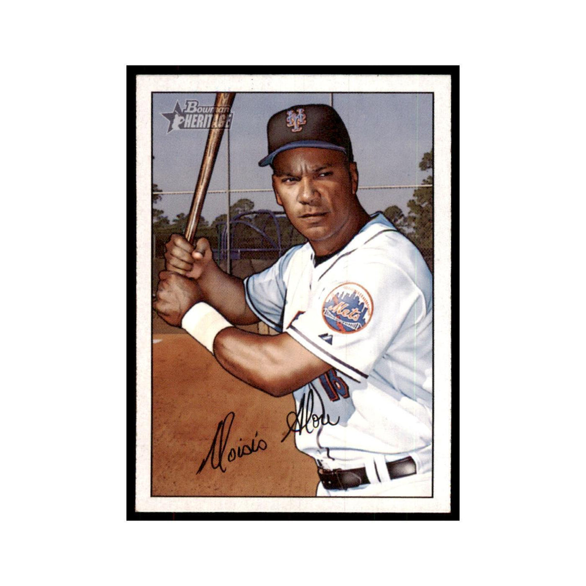 2007 Bowman Heritage Moises Alou Baseball Cards #56