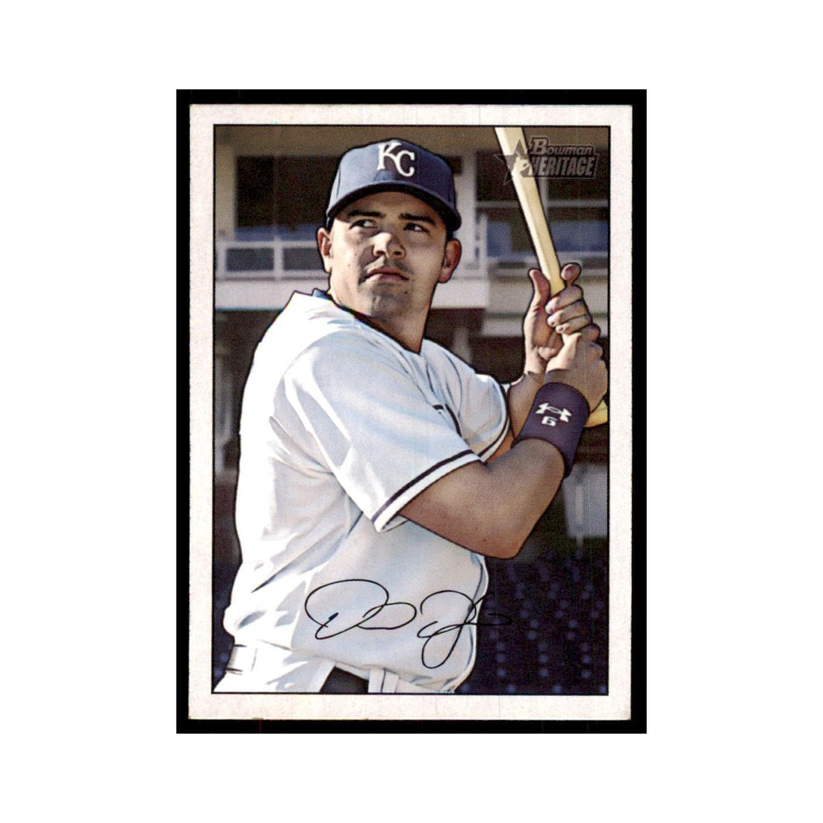 2007 Bowman Heritage David DeJesus Baseball Cards #87