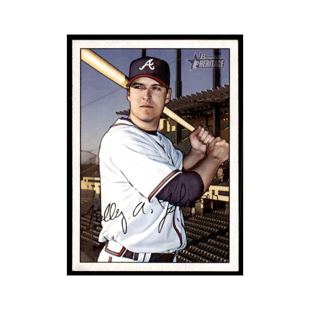 2007 Bowman Heritage Kelly Johnson Baseball Cards #16