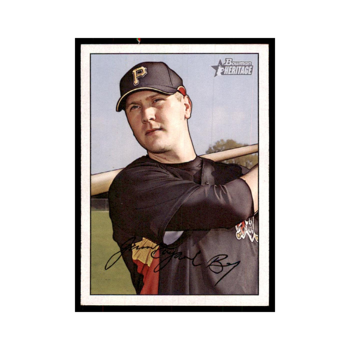 2007 Bowman Heritage Jason Bay Baseball Cards #170