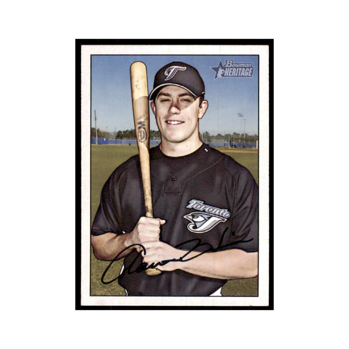 2007 Bowman Heritage Aaron Hill Baseball Cards #19
