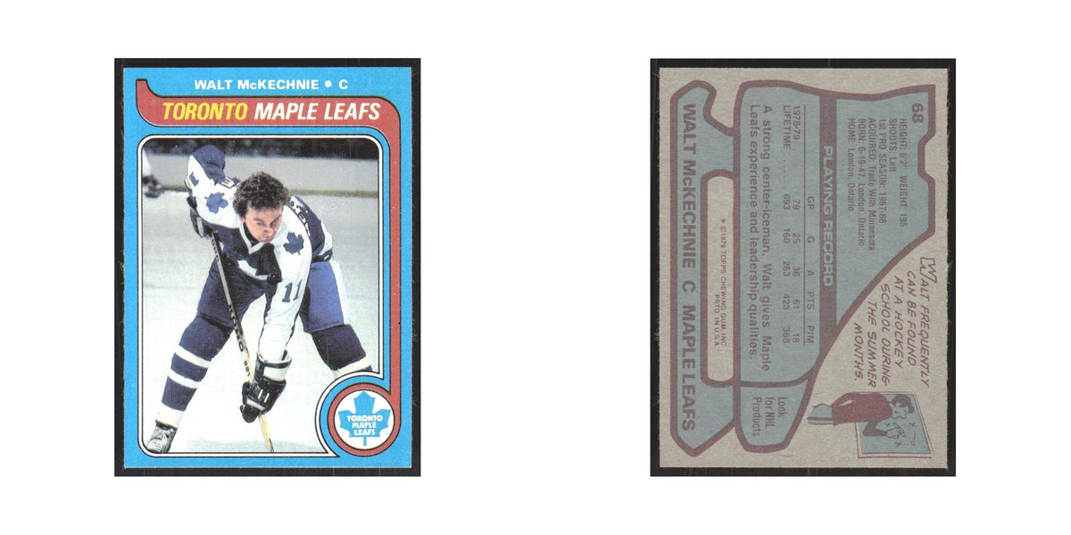 1979 Topps Walt McKechnie Toronto Maple Leafs #68