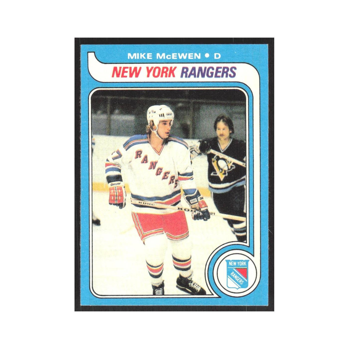 1979 Topps Mike McEwen New York Rangers #66