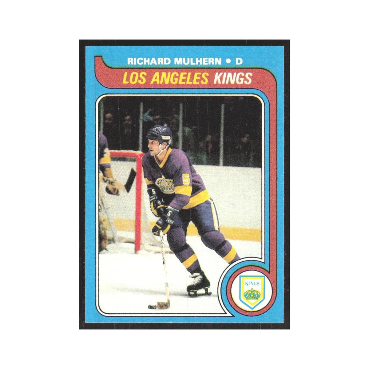 1979 Topps Richard Mulhern Los Angeles Kings #133