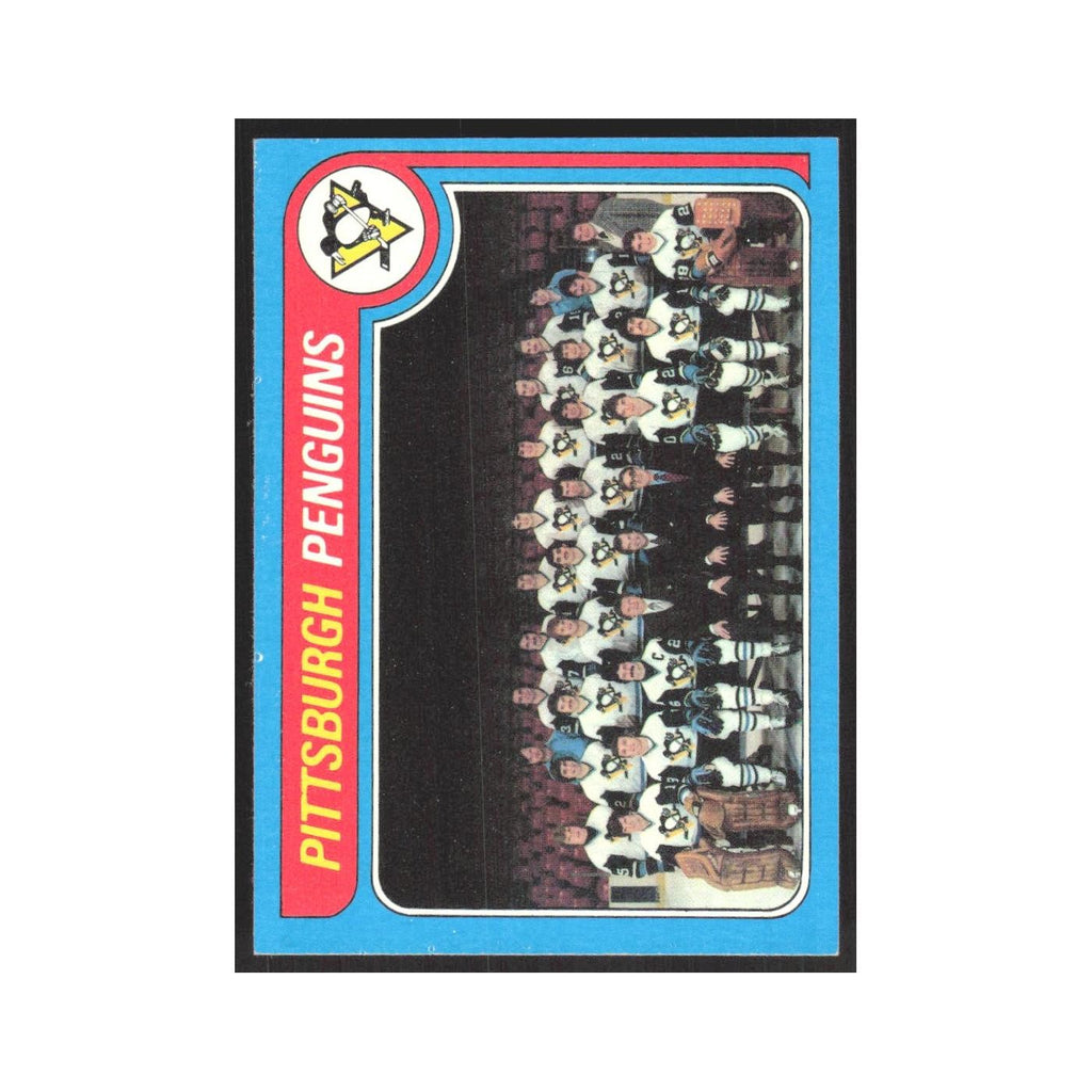1979 Topps Pittsburgh Penguins Team Pittsburgh Penguins #256