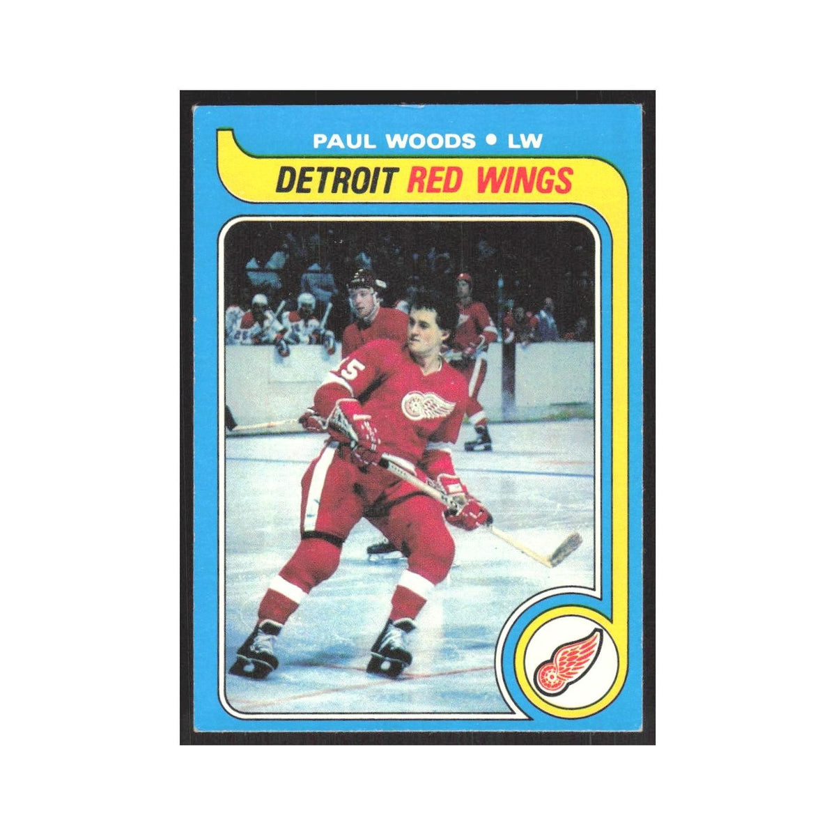 1979 Topps Paul Woods Detroit Red Wings #48