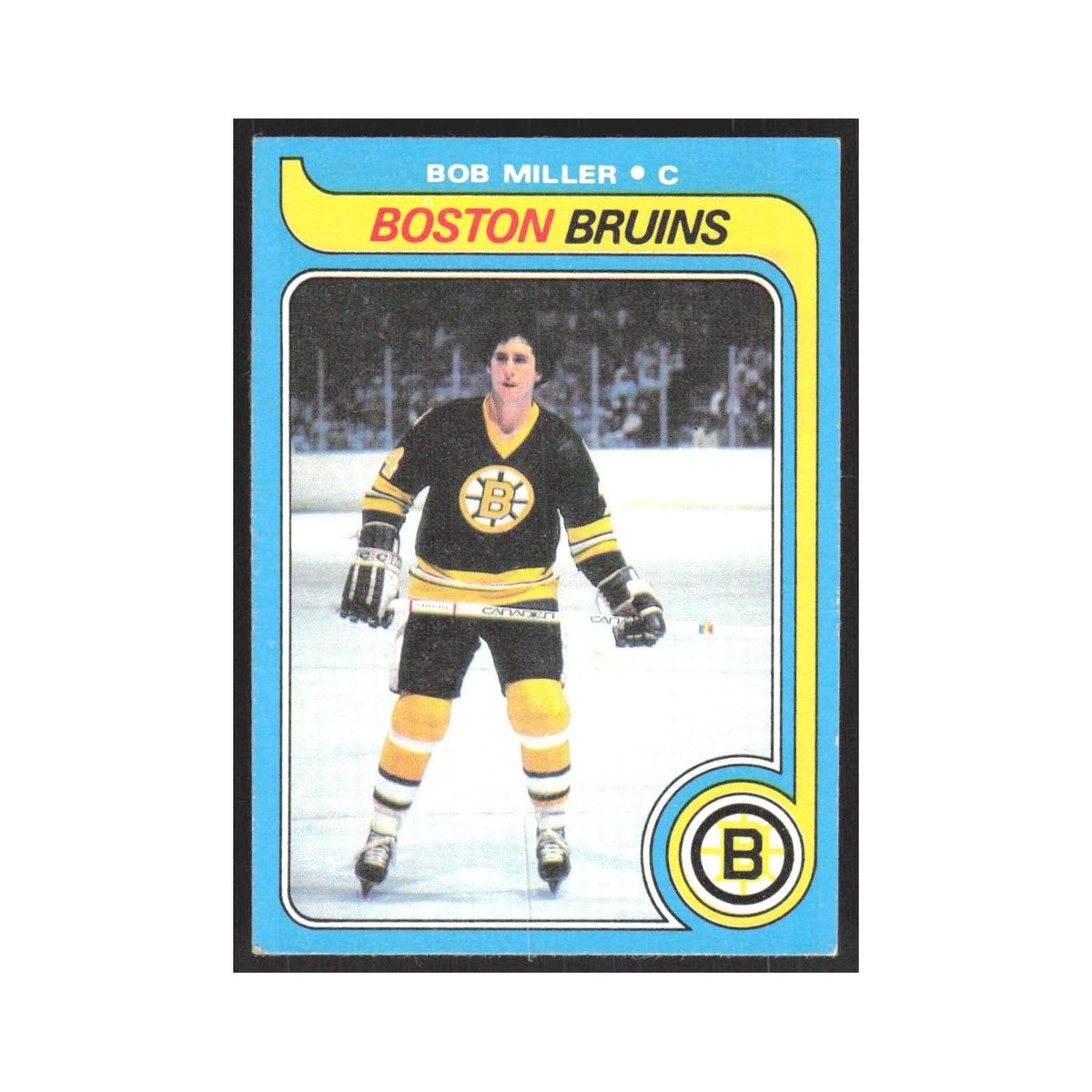 1979 Topps Bob Miller RC Boston Bruins #196