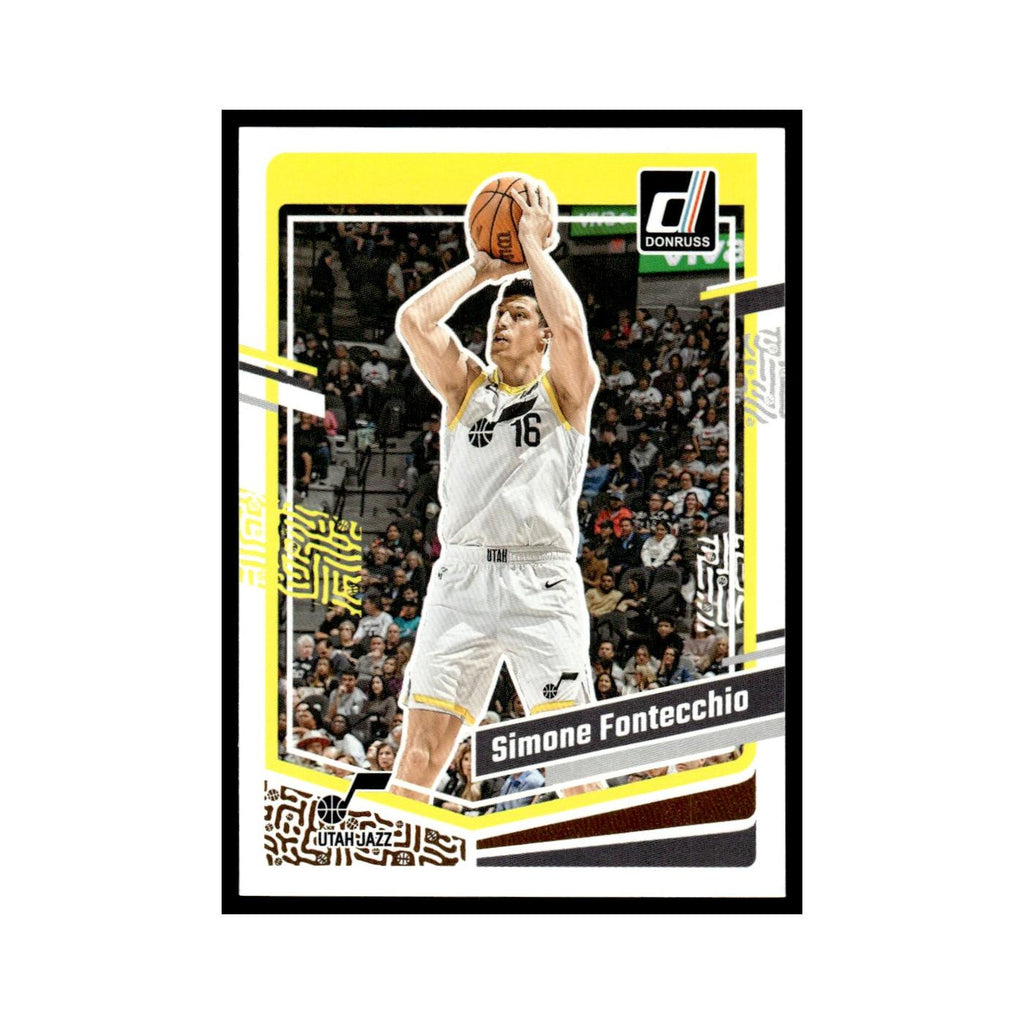 Simone Fontecchio 2023 Donruss #143 Utah Jazz Basketball Card NM