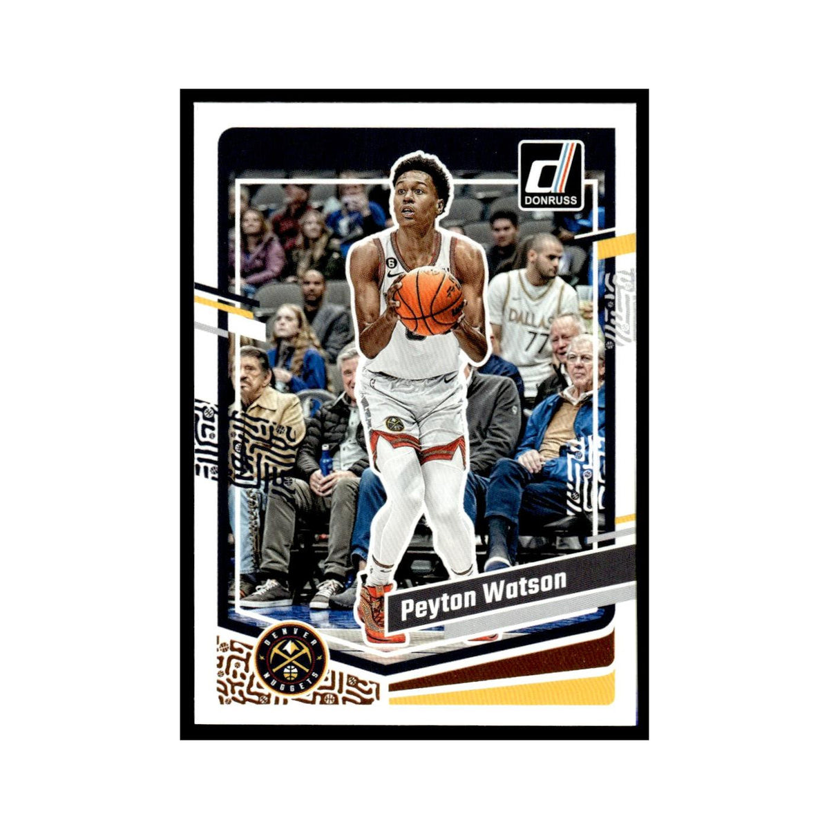 Peyton Watson 2023 Donruss #26 Denver Nuggets Basketball Card NM