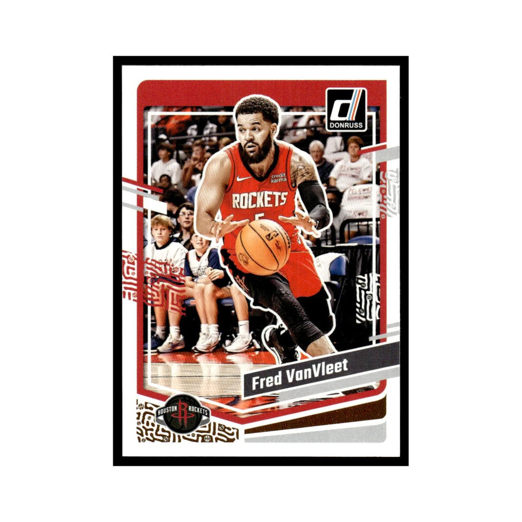 Fred VanVleet 2023 Donruss #153 Houston Rockets Basketball Card NM