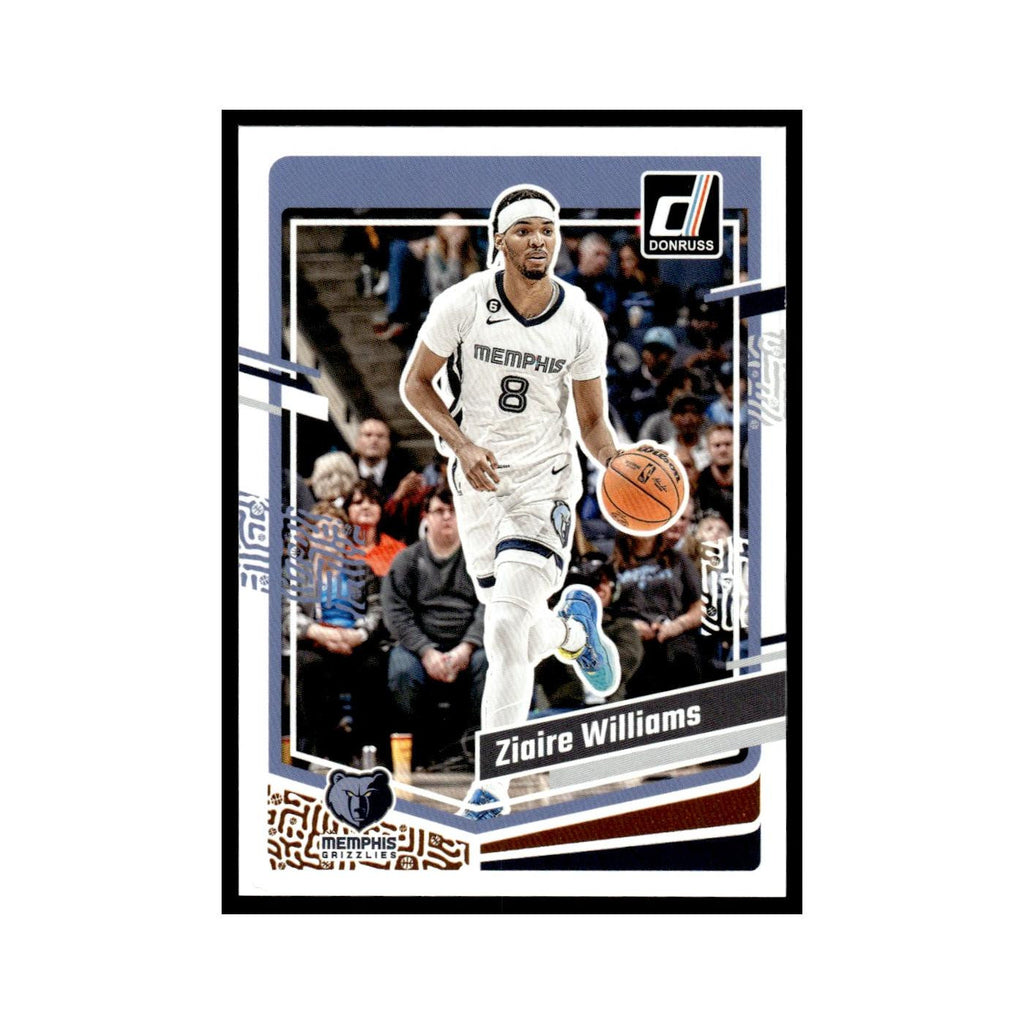 Ziaire Williams 2023 Donruss #55 Memphis Grizzlies Basketball Card NM