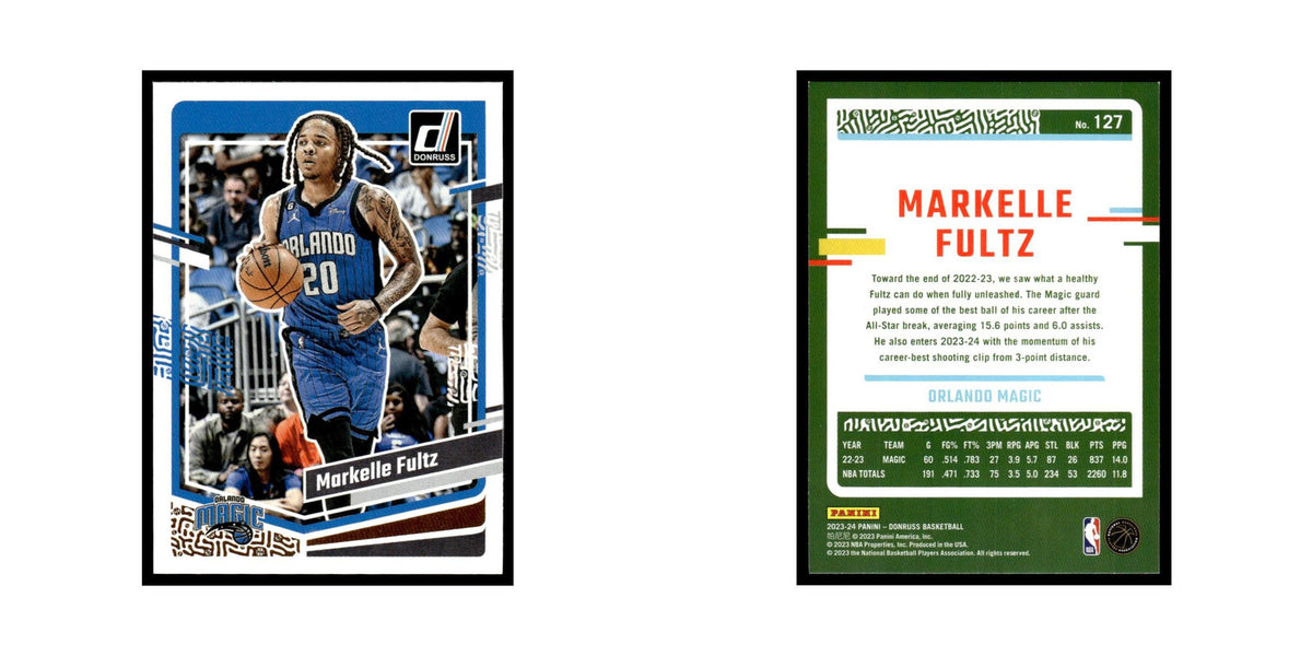 Markelle Fultz 2023 Donruss #127 Orlando Magic Basketball Card NM
