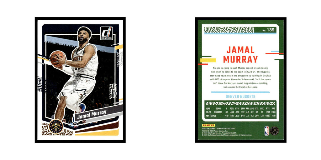 Jamal Murray 2023 Donruss #139 Denver Nuggets Basketball Card NM