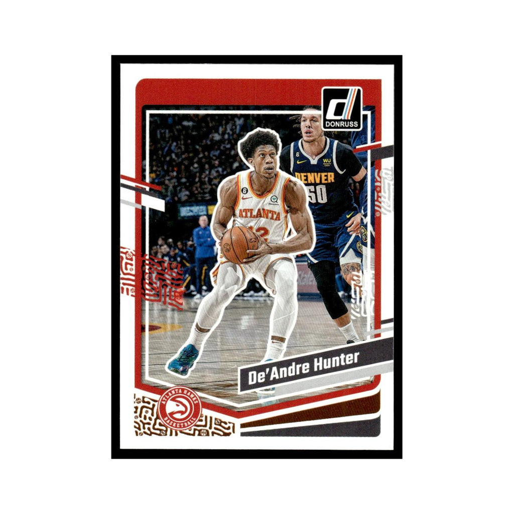 De'Andre Hunter 2023 Donruss #24 Atlanta Hawks Basketball Card NM