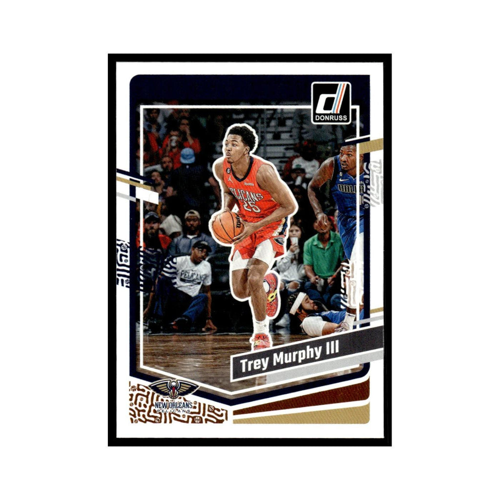 Trey Murphy III 2023 Donruss #25 New Orleans Pelicans Basketball Card NM
