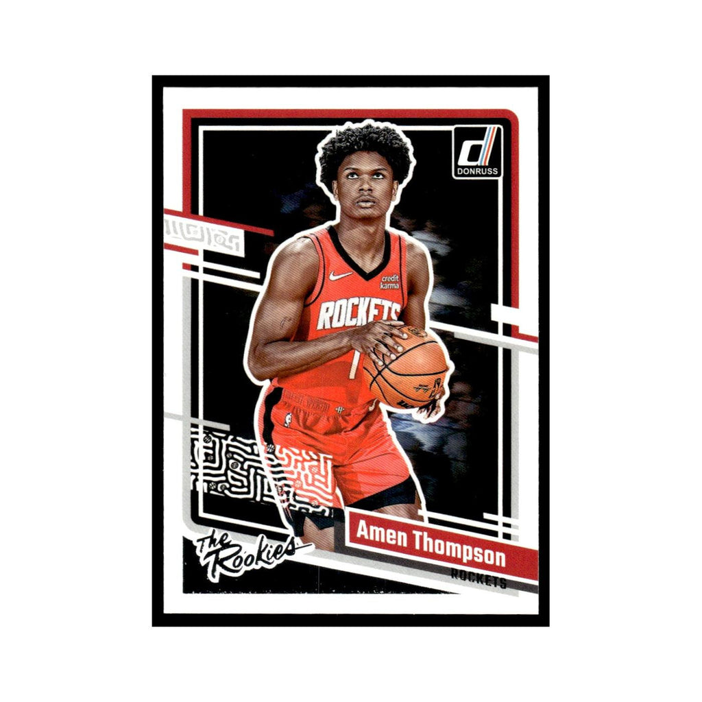 Amen Thompson 2023 Donruss #4 Houston Rockets Basketball Card NM