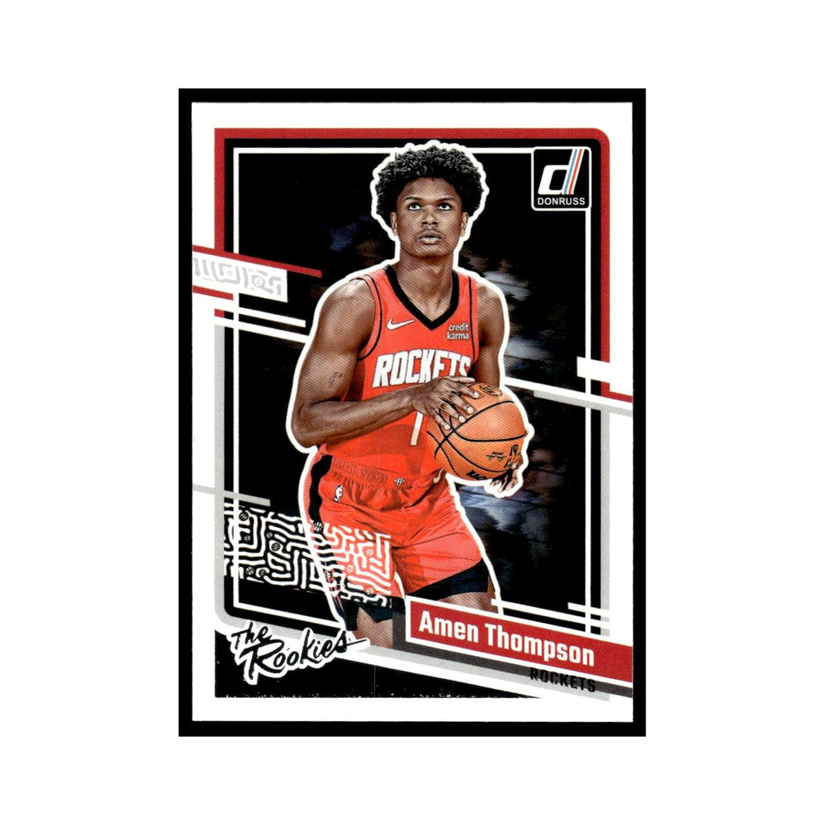 Amen Thompson 2023 Donruss #4 Houston Rockets Basketball Card NM