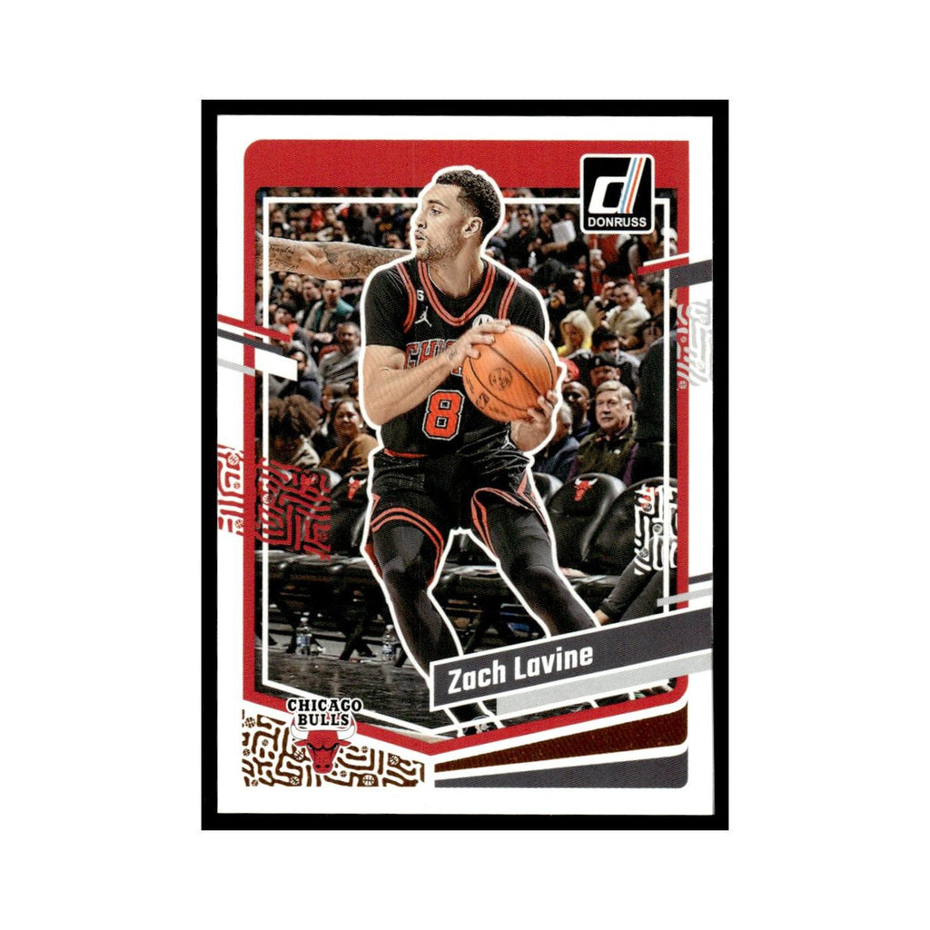 Zach LaVine 2023 Donruss #28 Chicago Bulls Basketball Card NM