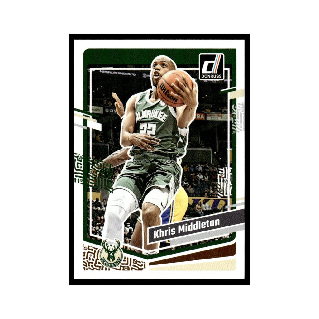 Khris Middleton 2023 Donruss #138 Milwaukee Bucks Basketball Card NM
