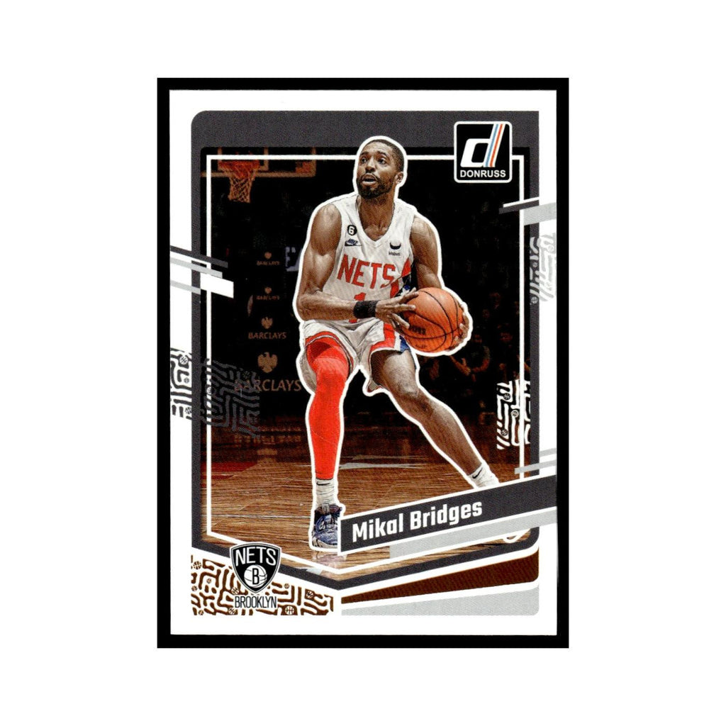 Mikal Bridges 2023 Donruss #70 Brooklyn Nets Basketball Card NM