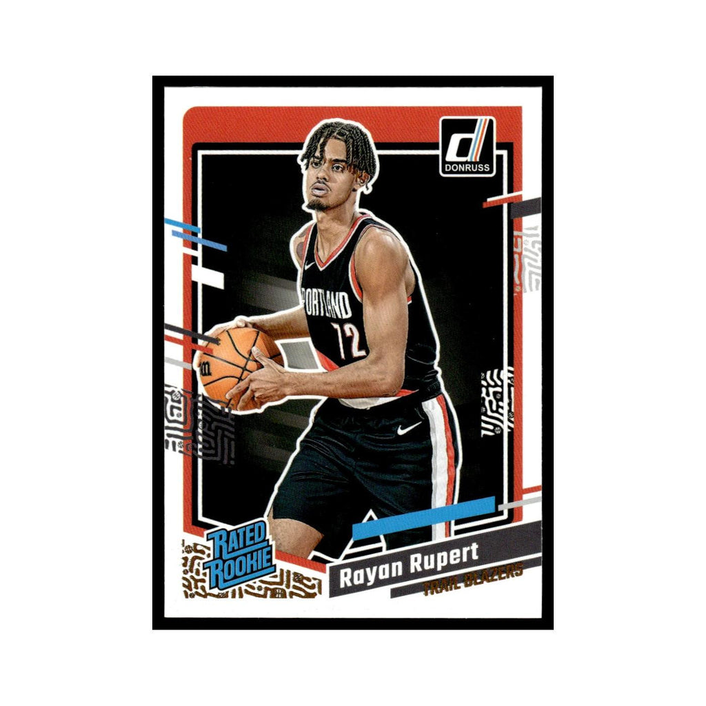 Rayan Rupert Rookie 2023 Donruss #218 Portland Trail Blazers Basketball Card NM