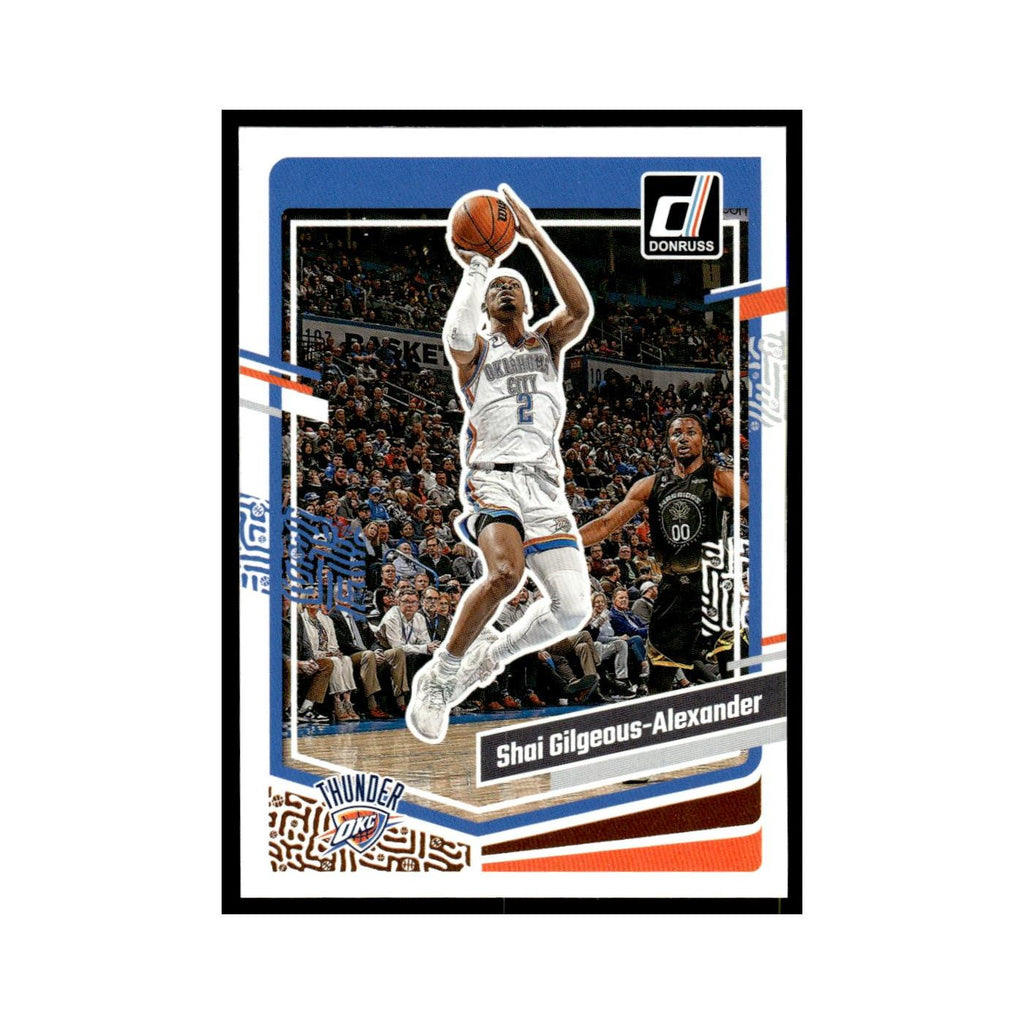Shai Gilgeous-Alexander 2023 Donruss #40 Oklahoma City Thunder NM