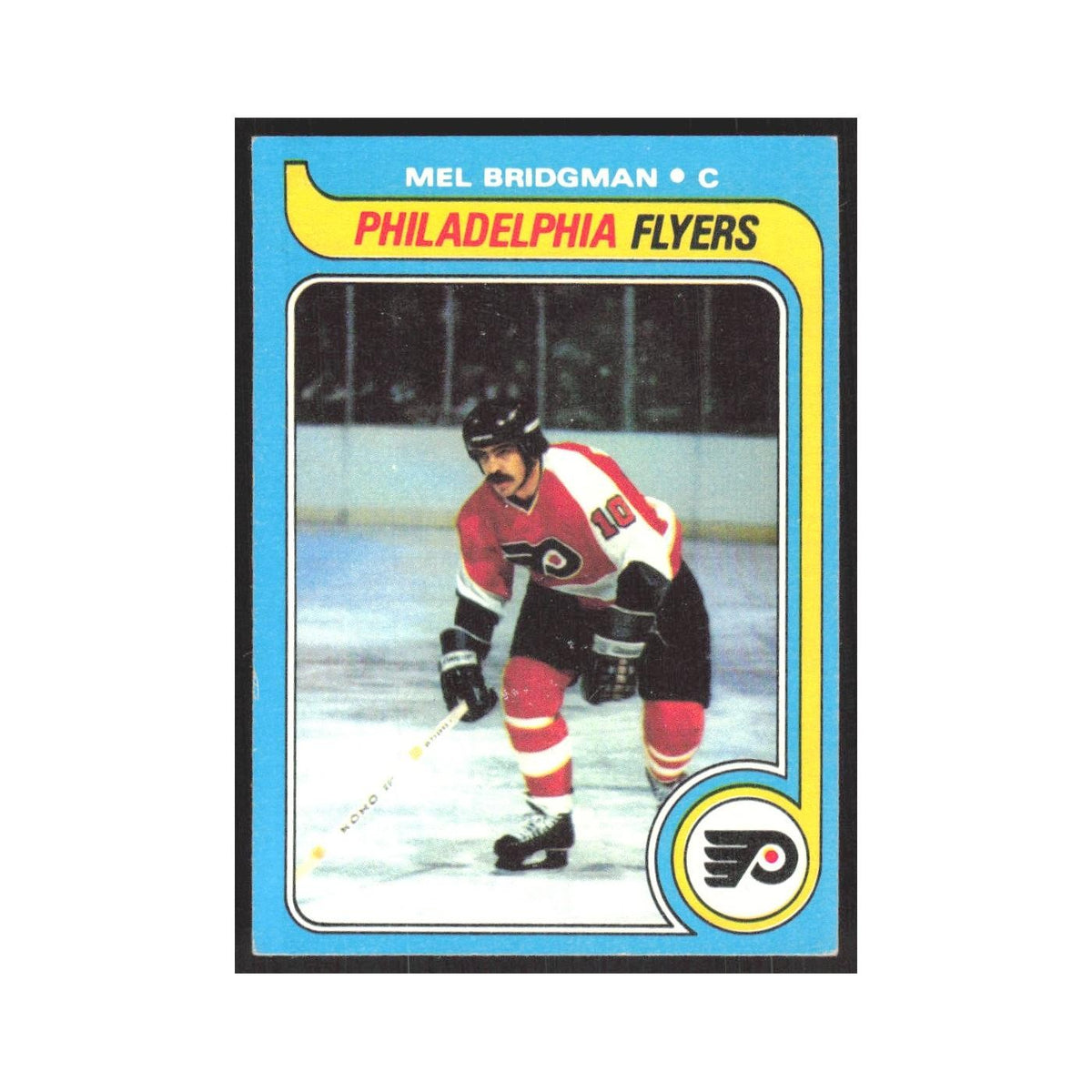 1979 Topps Mel Bridgman Philadelphia Flyers #201