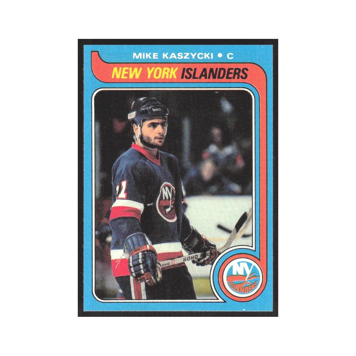 1979 Topps Mike Kaszycki New York Islanders #87