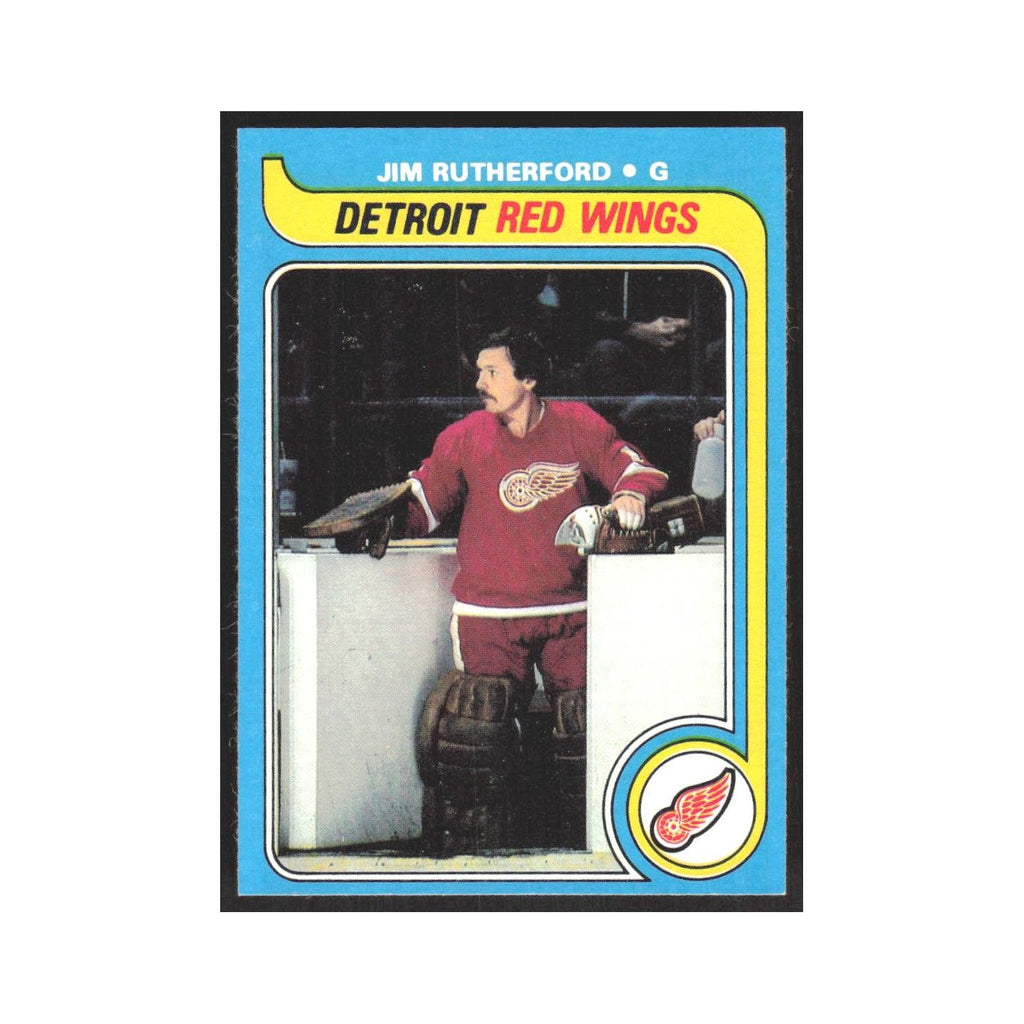 1979 Topps Jim Rutherford Detroit Red Wings #122