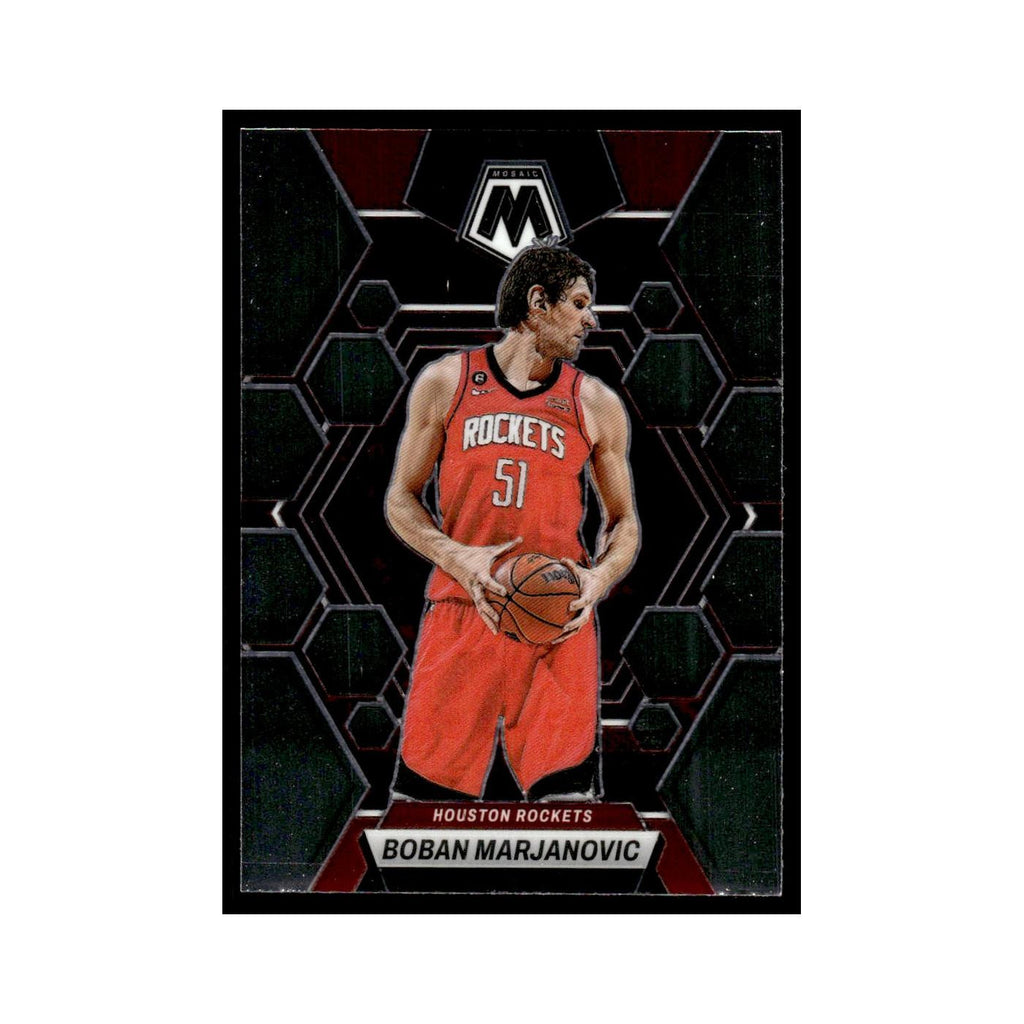 Boban Marjanovic 2022 Panini Mosaic #88 Houston Rockets Basketball Card NM